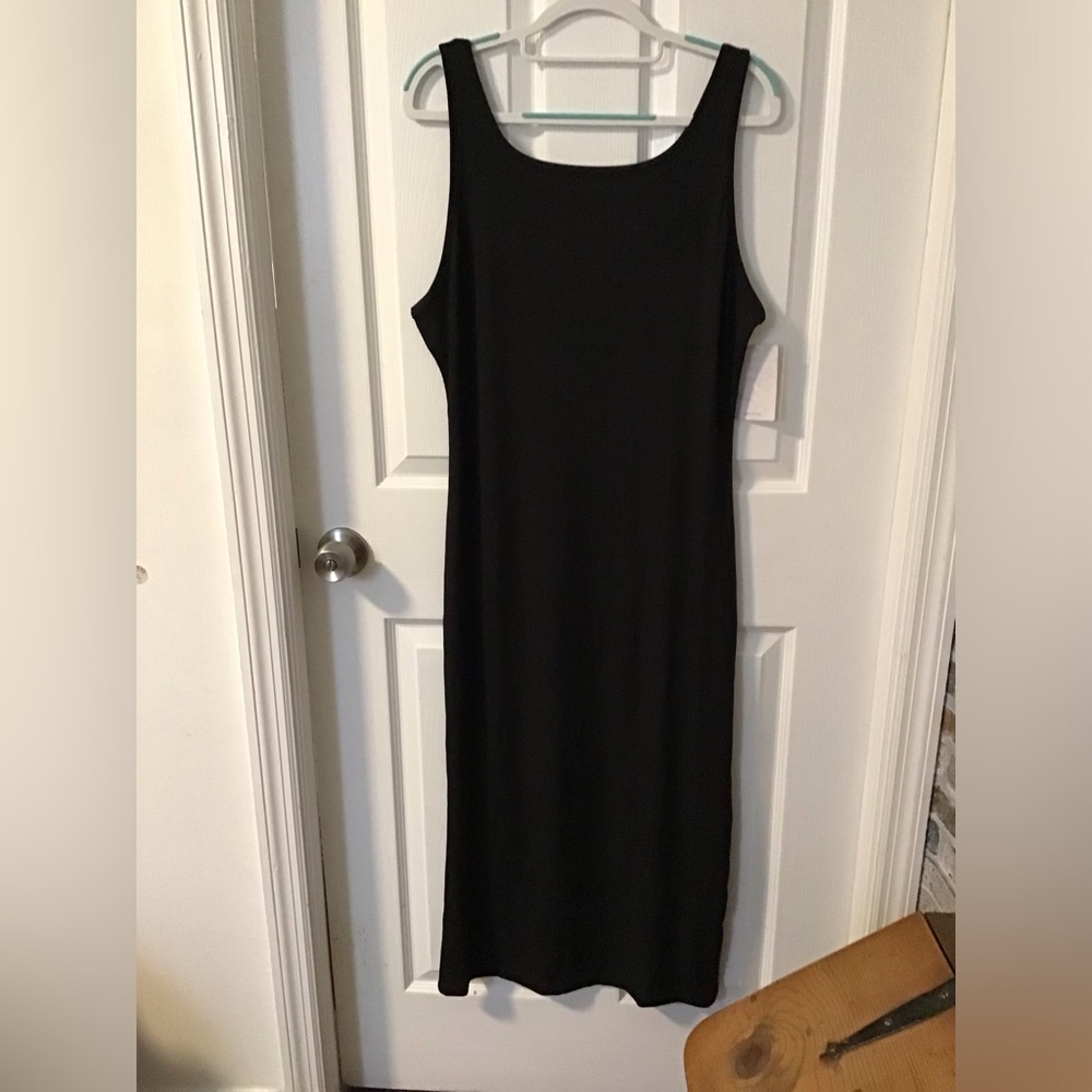 NWT!  Elegant Black Maxi Dress
